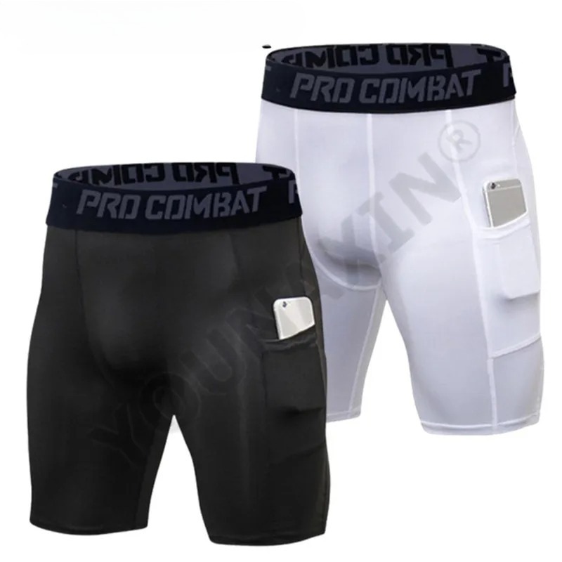 Home Gym Leg Press - Mens Gym Shorts with Pockets Workout