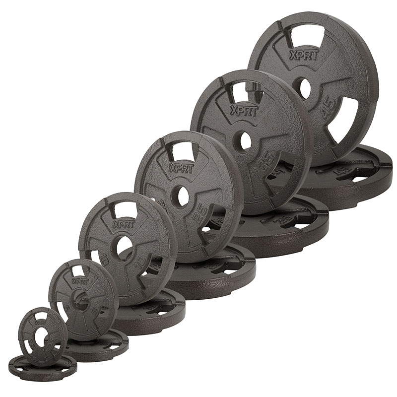 Home Gym Dumbbell Set - Professional 300LB Cast Iron Barbell Home
