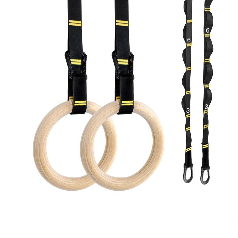 Home Gym Unit - 28mm 32mm Pull-up Gymnastics Rings Hanging