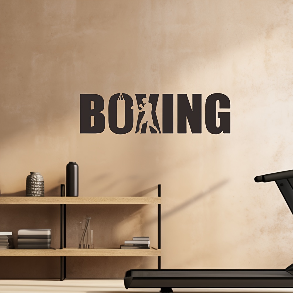 Inspirational Boxer Wall Decal - đánh giá và giá Home Gym Wall