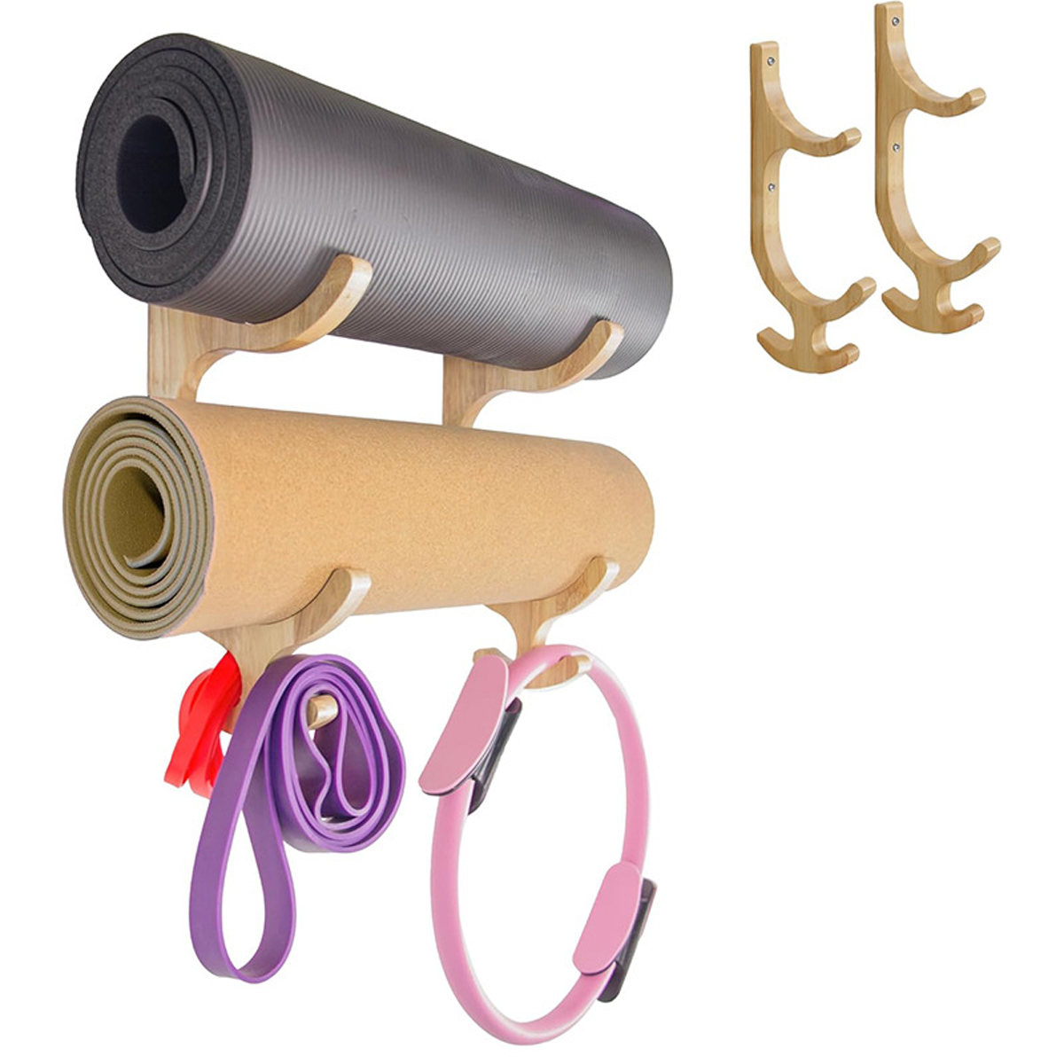 2piece Resistance Band Holder  - đánh giá và giá Home Gym Wall