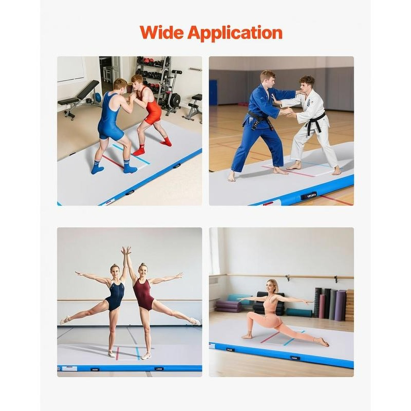 10x5 ft Wrestling Mat Inflatab - đánh giá và giá Home Gym Mma
