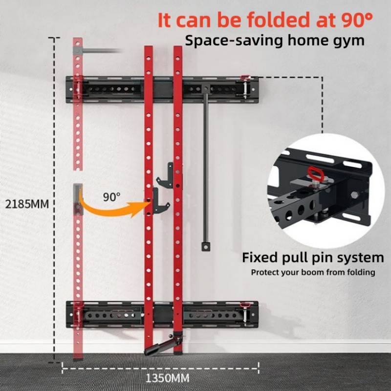 English：Adjustable Power Cage  - đánh giá và giá Home Gym Half Rack