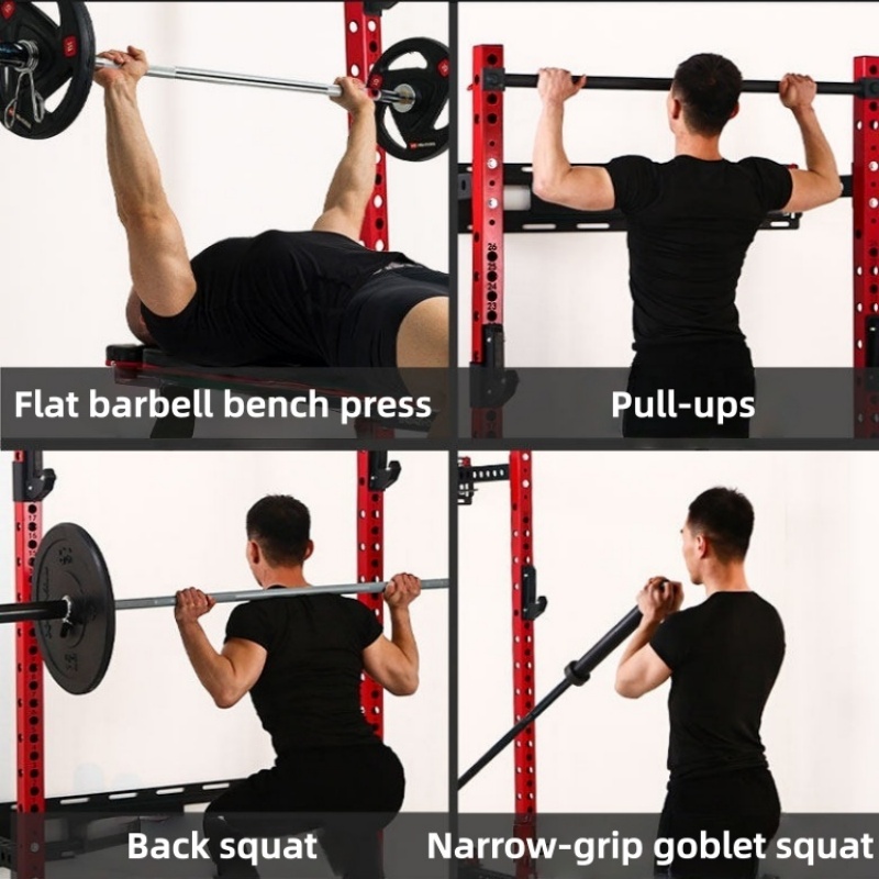 English：Adjustable Power Cage  - đánh giá và giá Home Gym Half Rack
