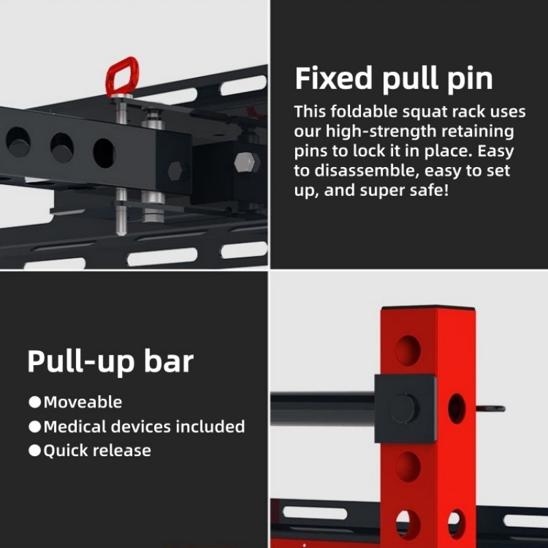 English：Adjustable Power Cage  - đánh giá và giá Home Gym Half Rack