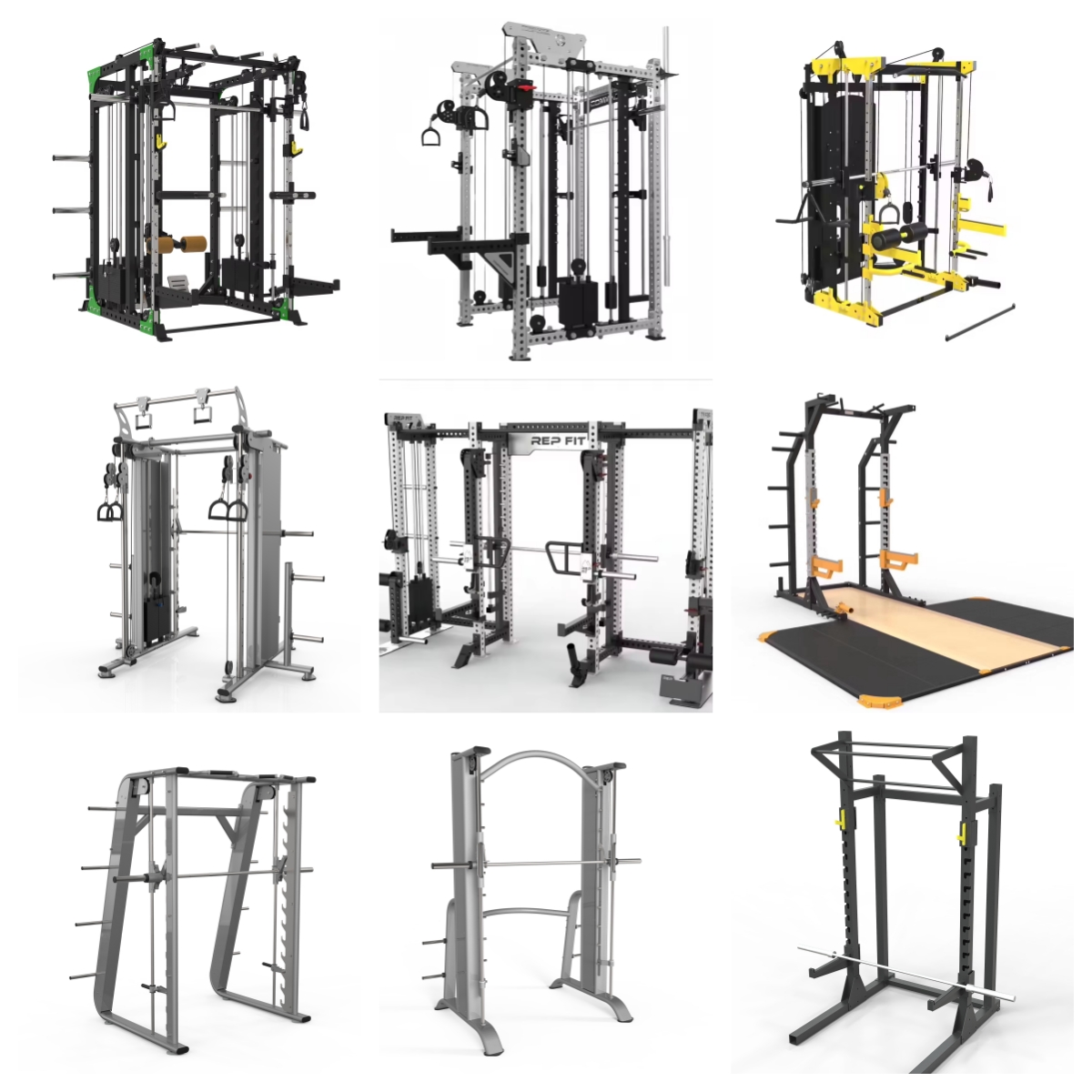 Commercial Power Half Rack Hom - đánh giá và giá Home Gym Half Rack