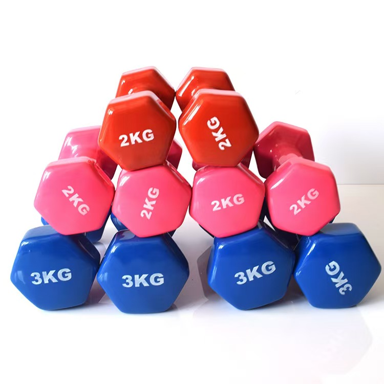 Women's Hexagonal Dumbbells, M - đánh giá và giá Home Gym Dumbbell Set