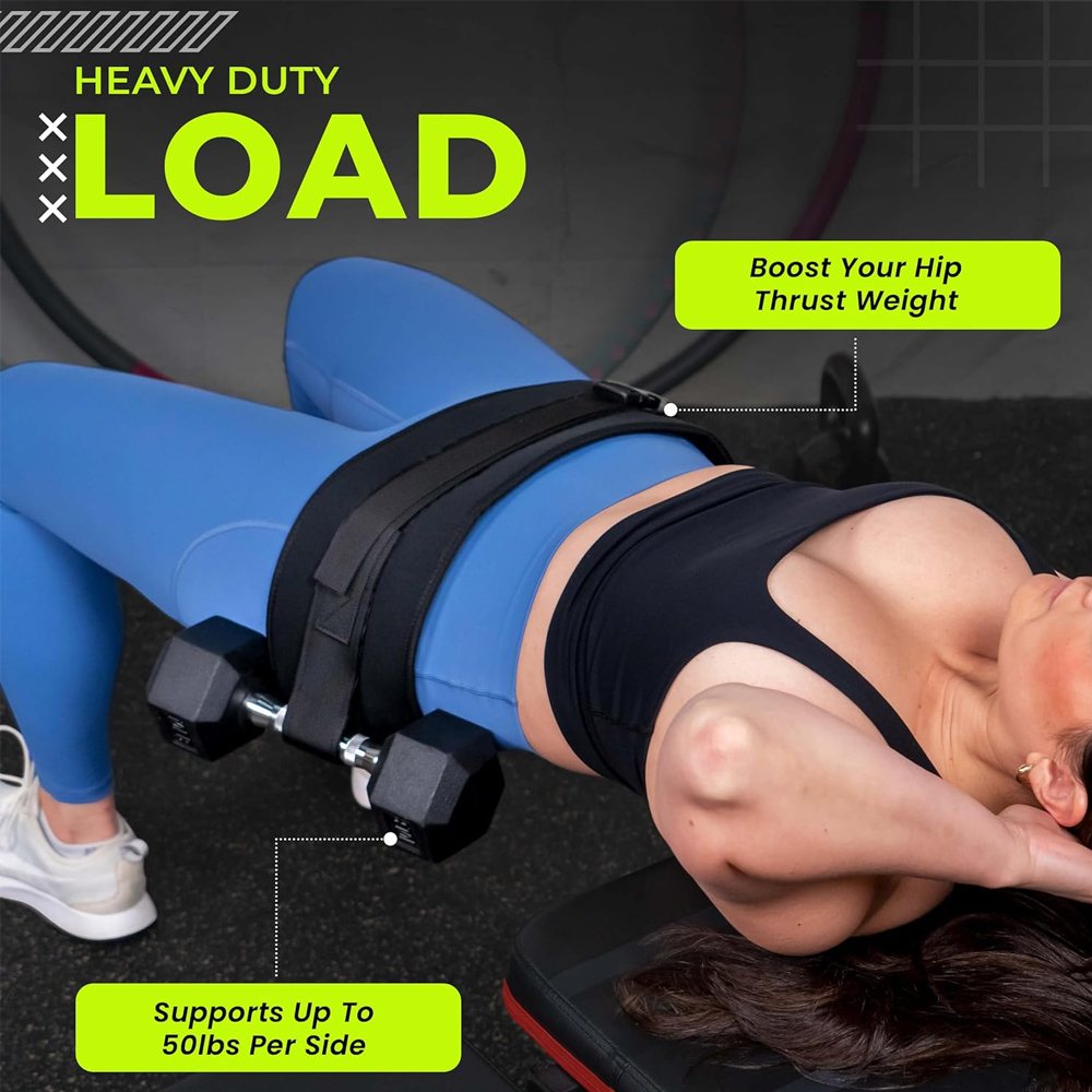 Hip Thrust Belt for Glutes,Pad - đánh giá và giá Home Gym Build
