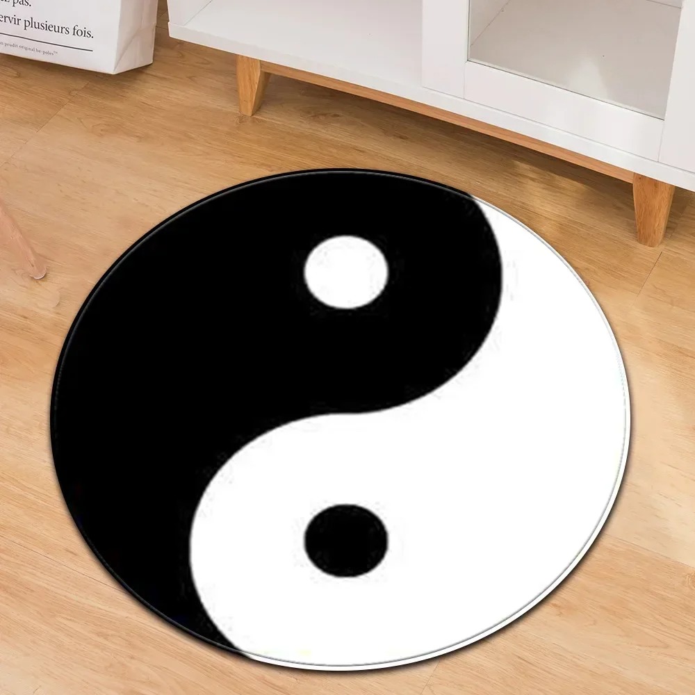 Yin Yang Taiji Round Rug Flowe - đánh giá và giá Home Gym Mma