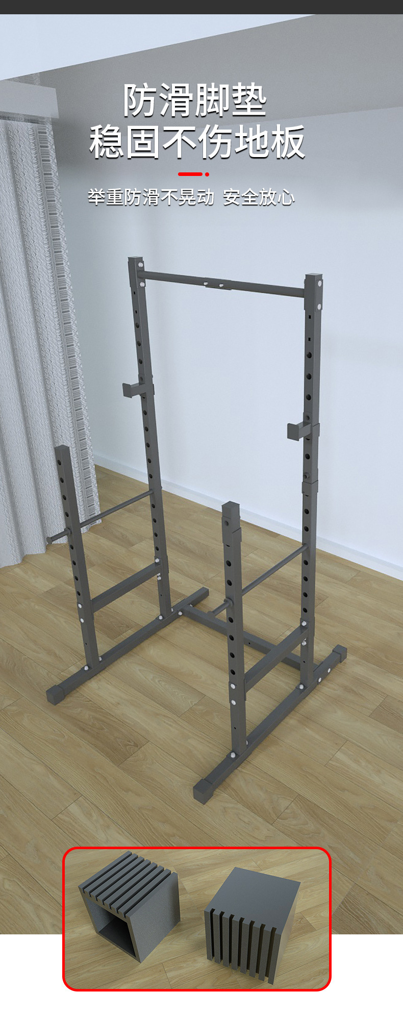 Power Rack Squat Stand, Half C - đánh giá và giá Home Gym Half Rack