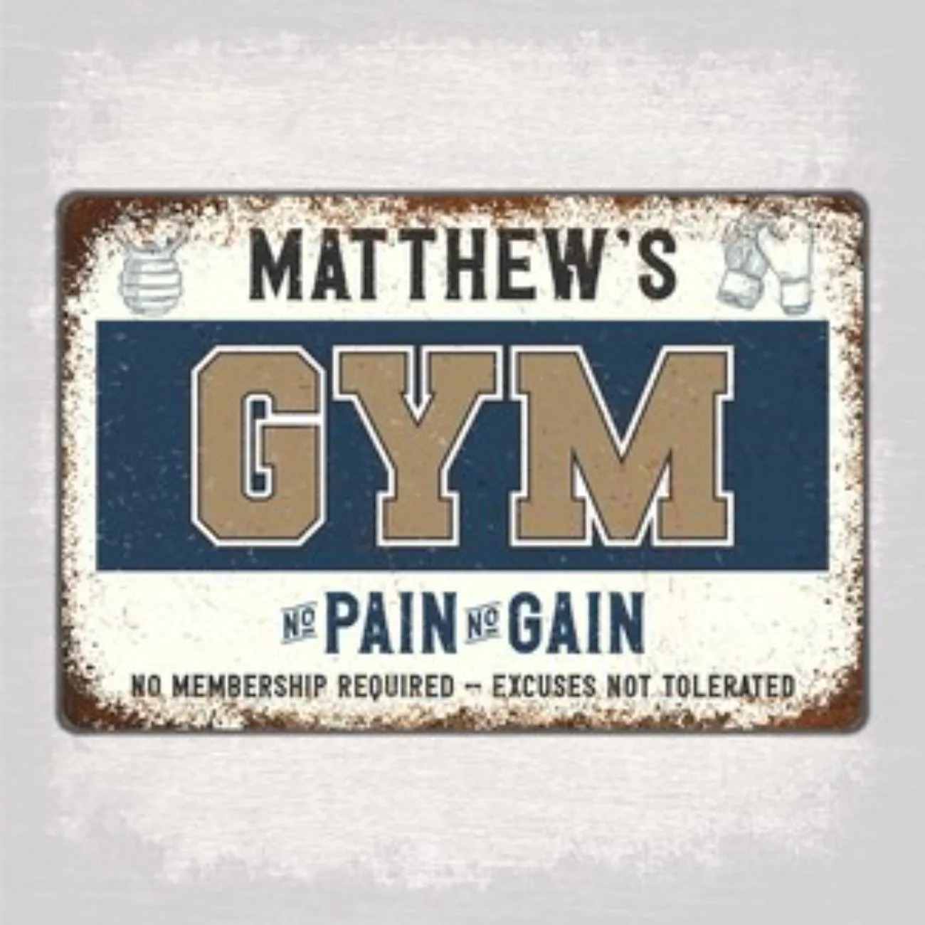 Home Fitness Decor Personalize - đánh giá và giá Home Gym Wall