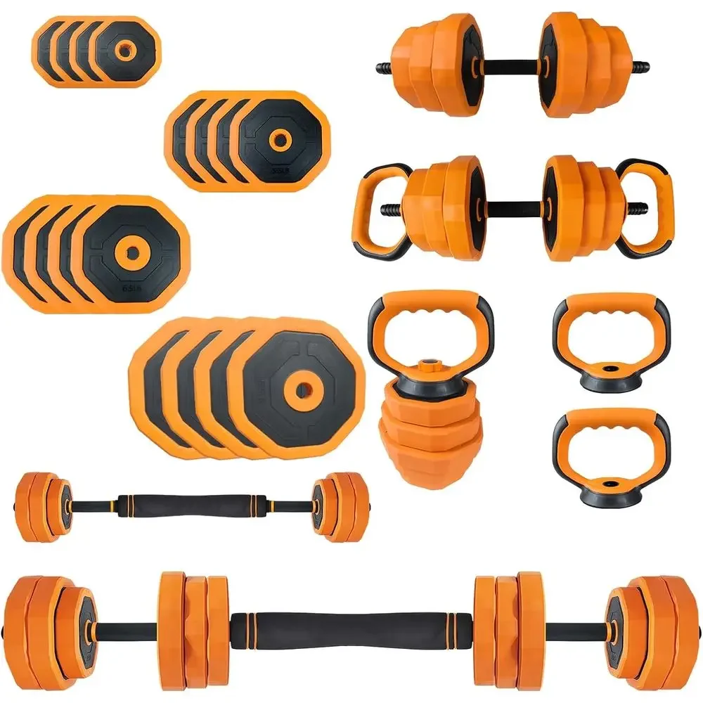 44/66/88 LBS 4-In-1 Adjustable - đánh giá và giá Home Gym Dumbbell Set