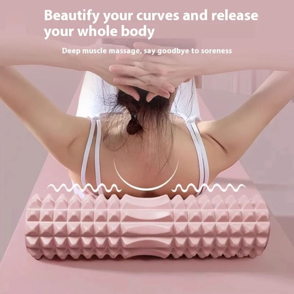 EVA Foam Fitness Back Roll Tri - đánh giá và giá Foam Roller High Density