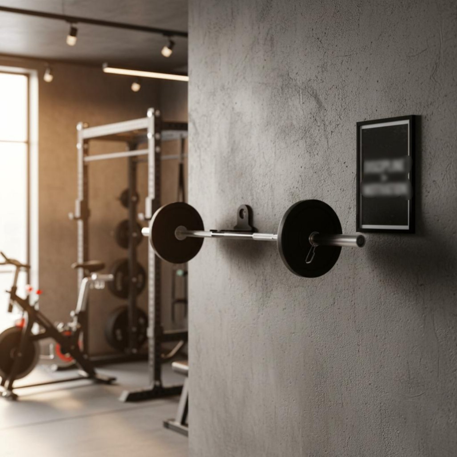 Single Barbell Mount Wall Moun - đánh giá và giá Home Gym Wall