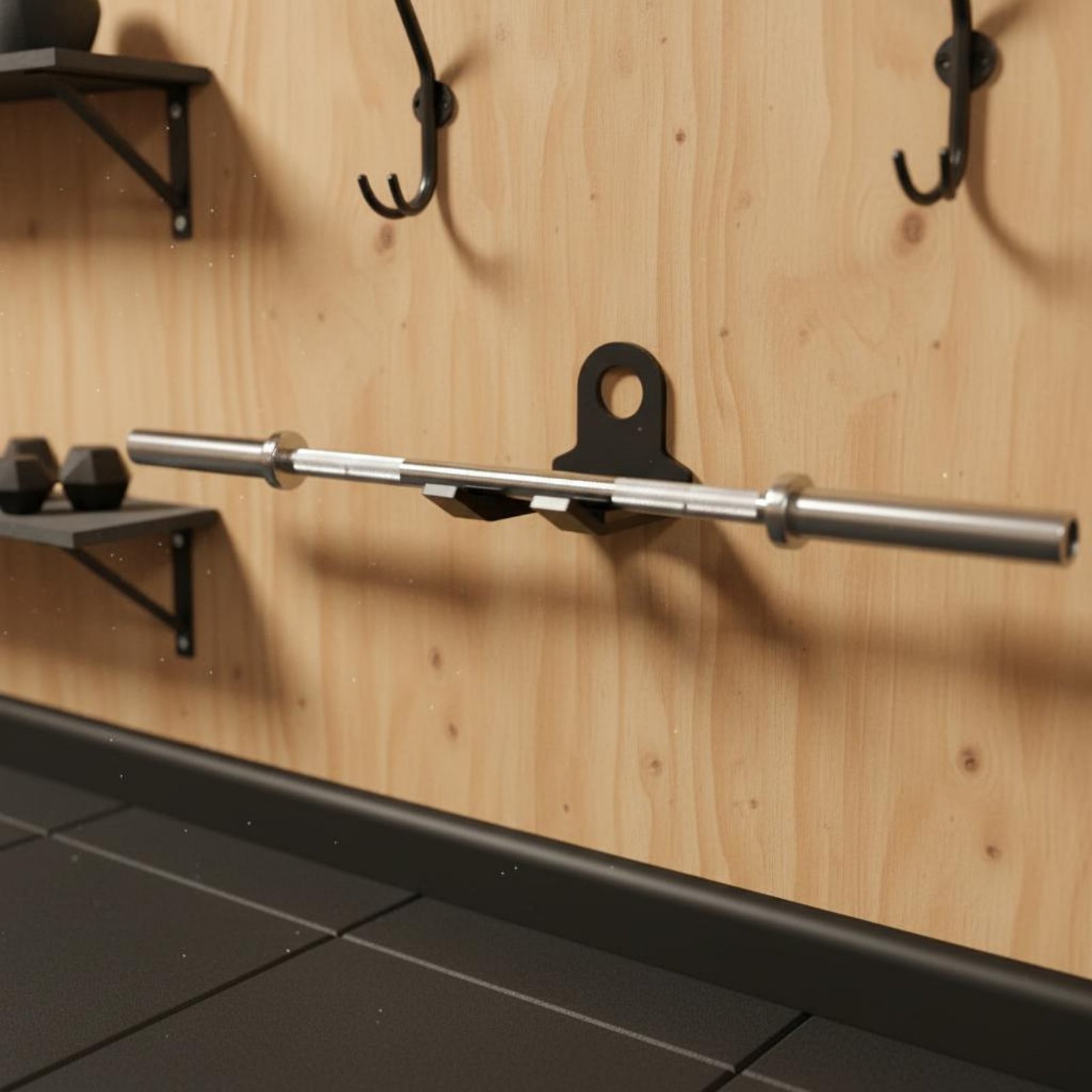 Single Barbell Mount Wall Moun - đánh giá và giá Home Gym Wall