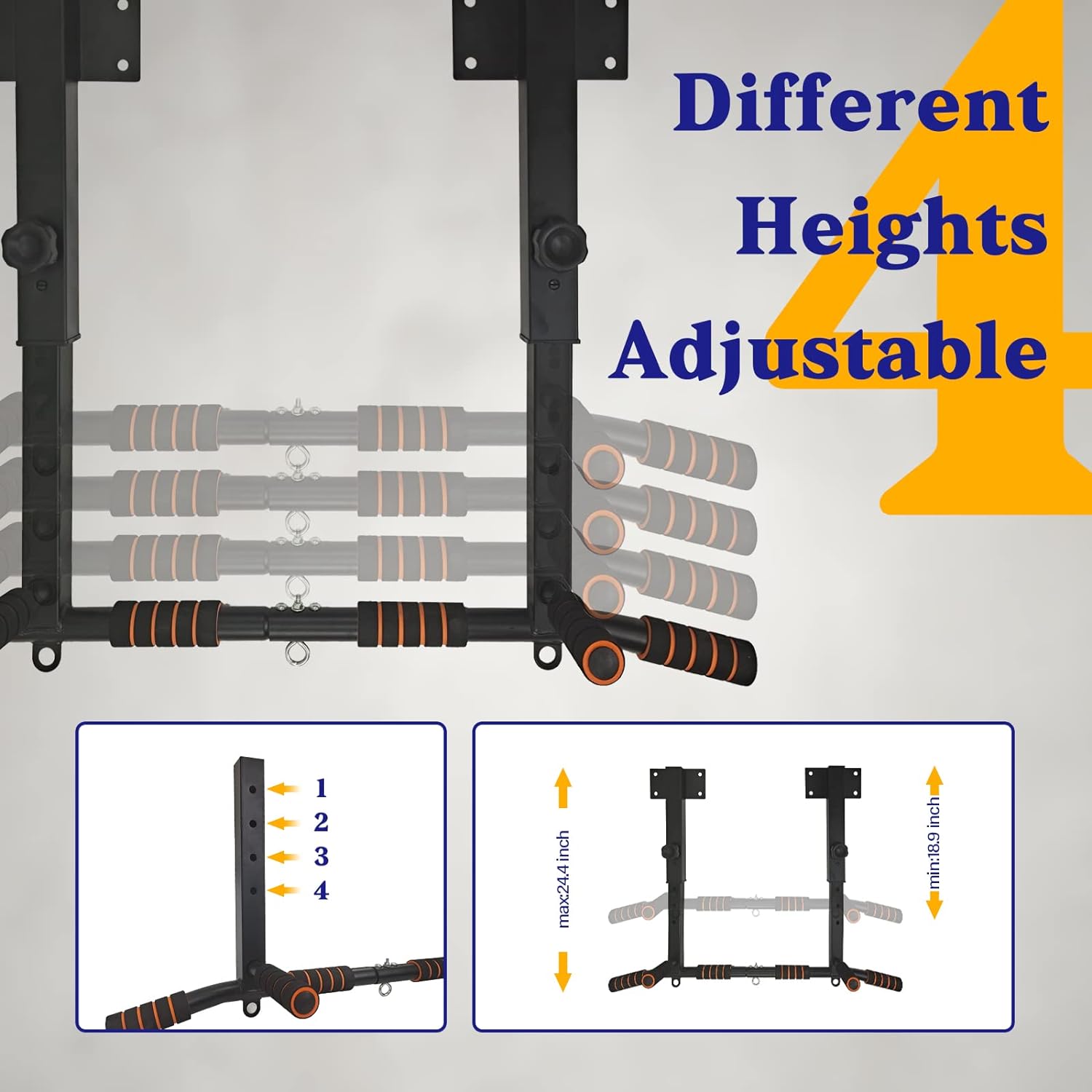 Multifunctional Dip Station Wa - đánh giá và giá Home Gym Wall