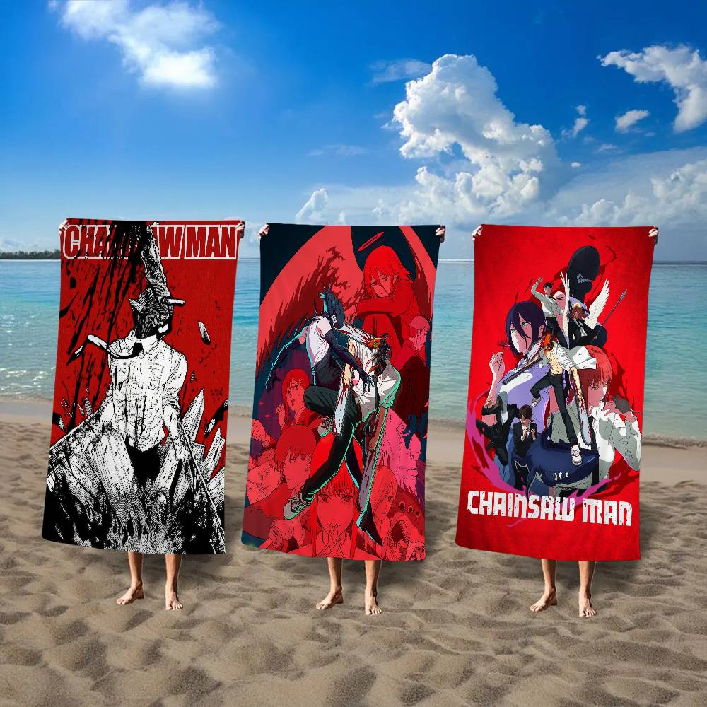 Anime Chainsaw Man Beach Towel - đánh giá và giá Sauna Home Gym