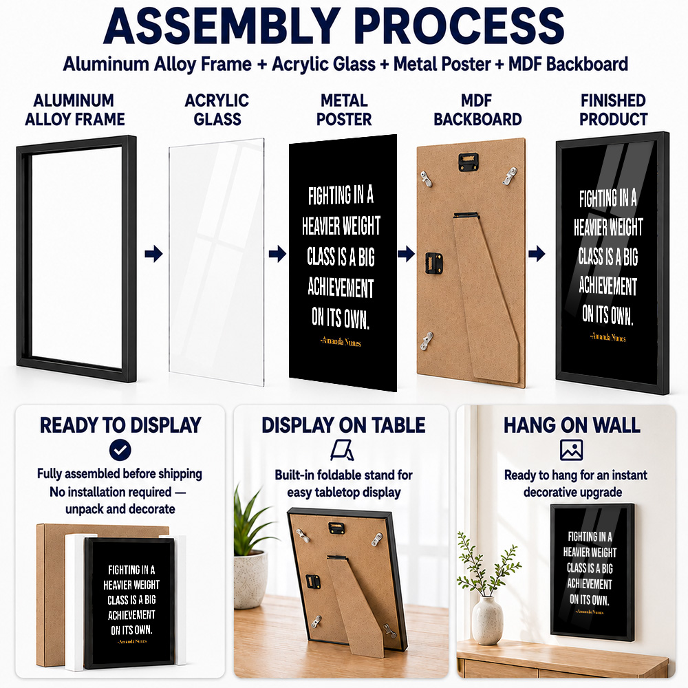 Amanda Nunes Framed Metal Post - đánh giá và giá Home Gym Mma