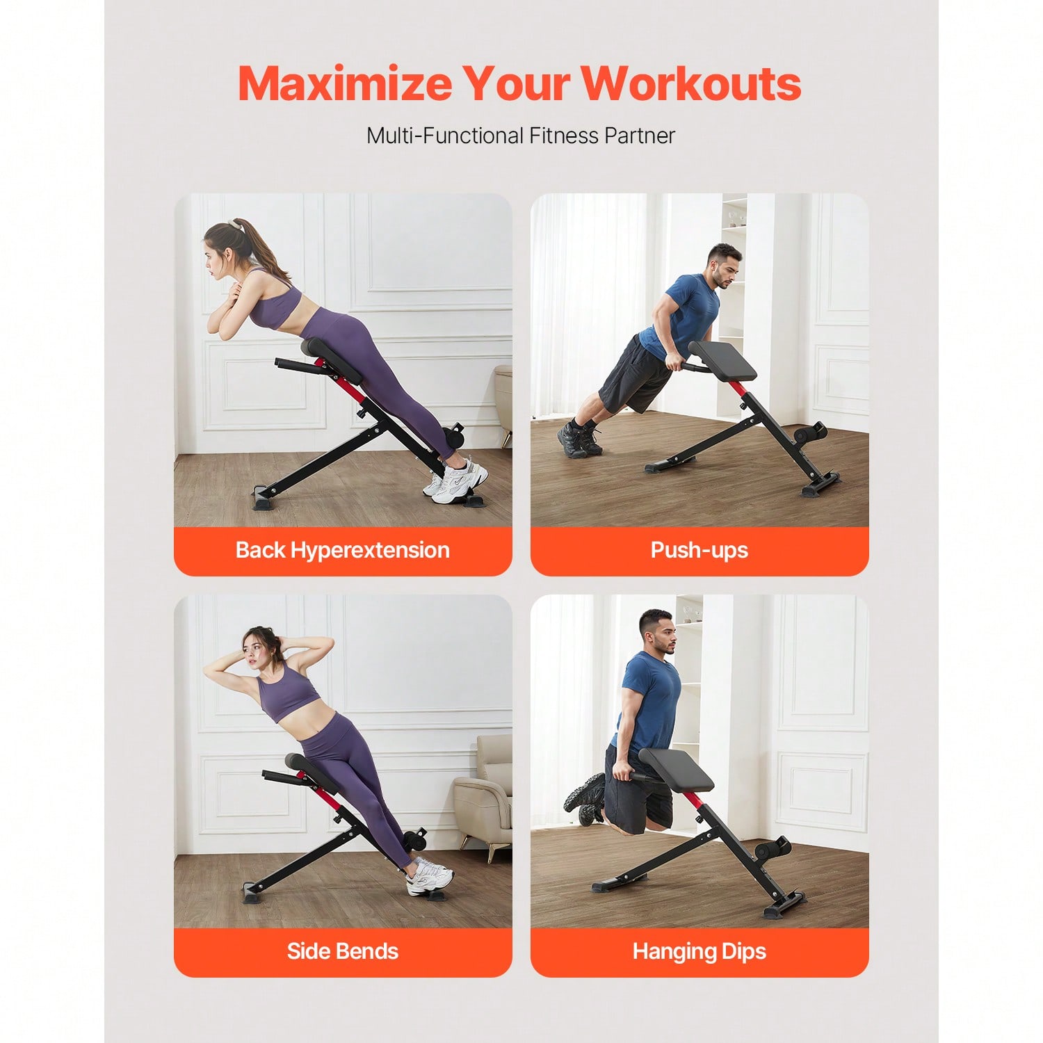 Roman Chair Hyperextension Ben - đánh giá và giá Home Gym Hamstring Exercises