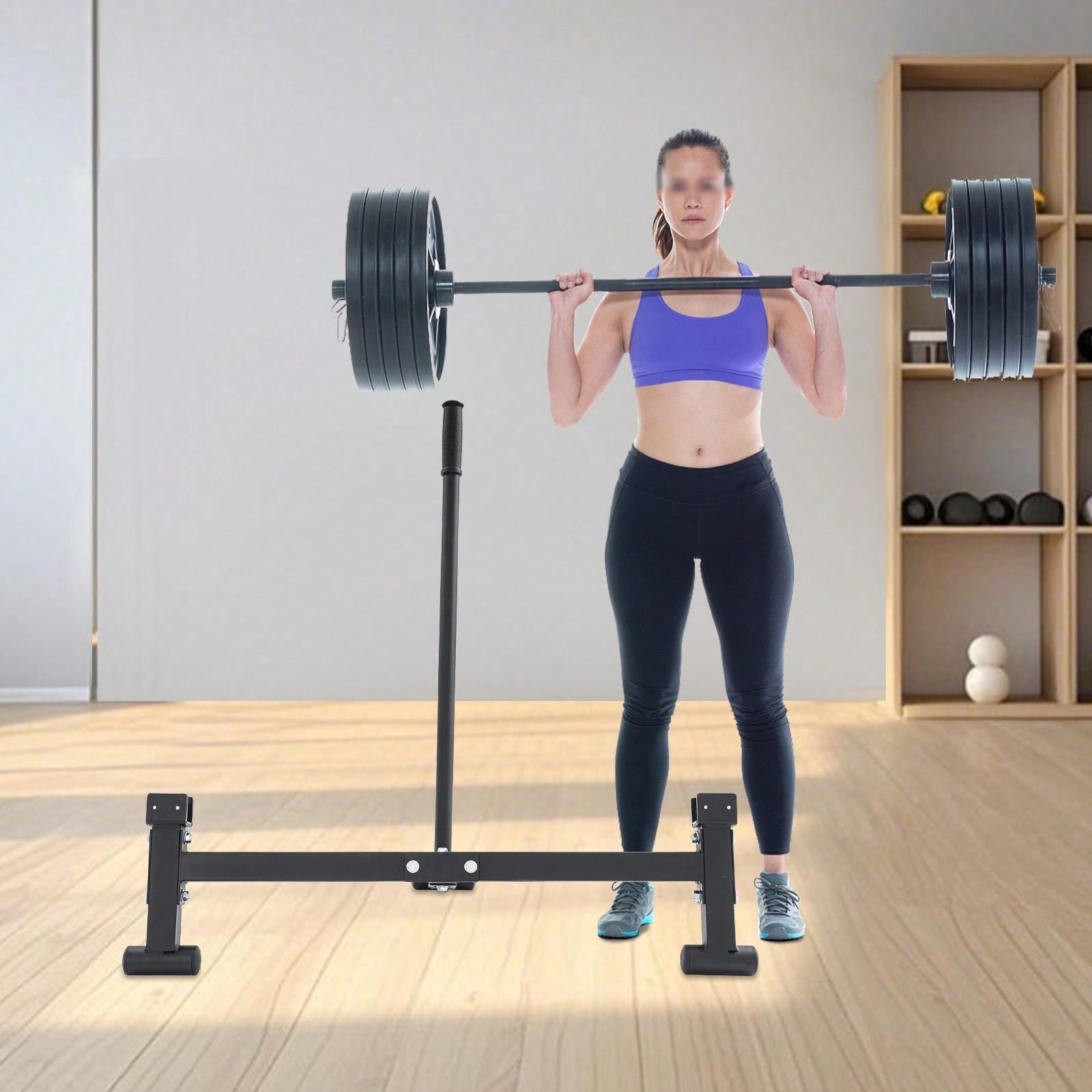 kangten Barbell Stand, 200lbs  - đánh giá và giá Deadlift Jack Barbell