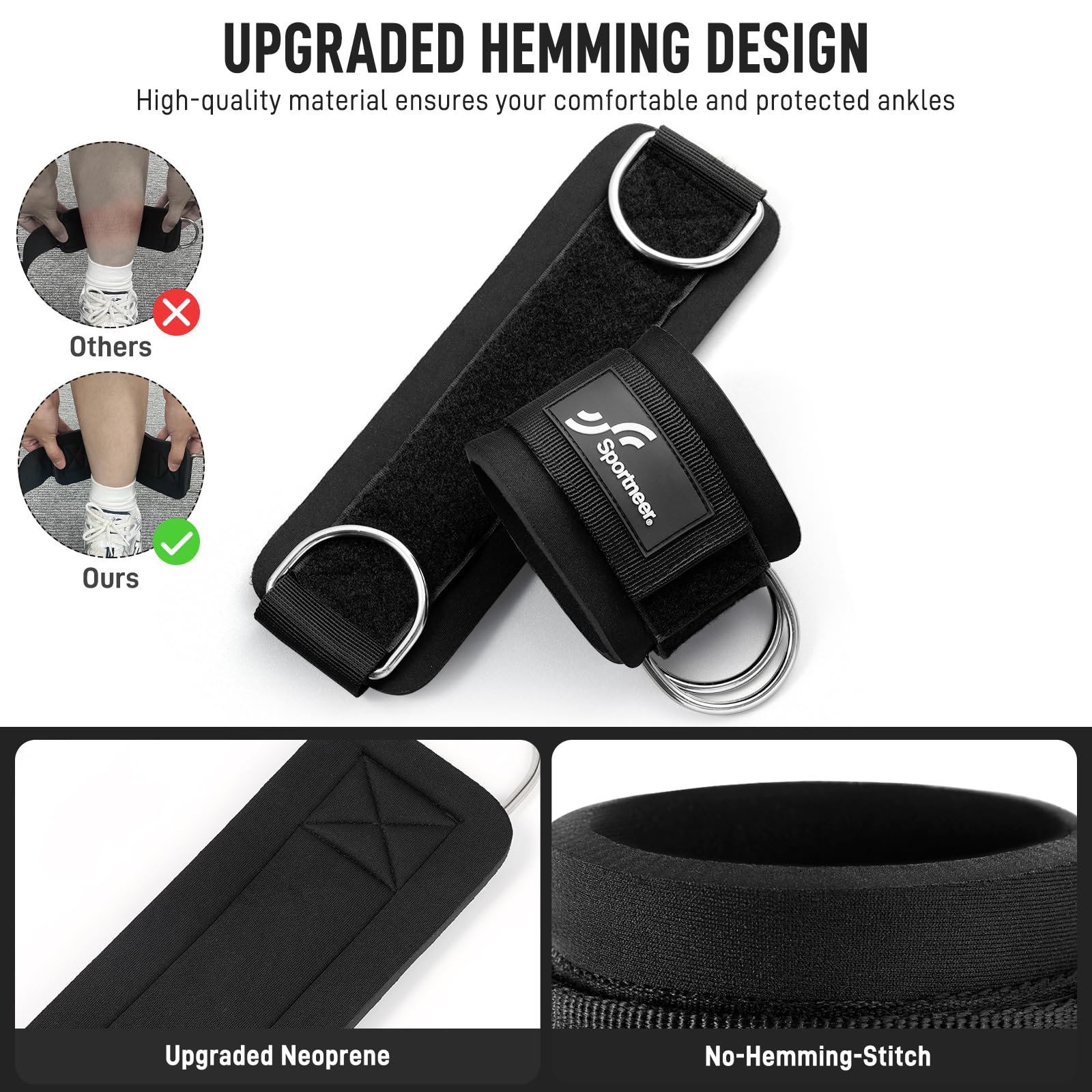 Sportneer Adjustable Ankle Str - đánh giá và giá Home Gym Mma