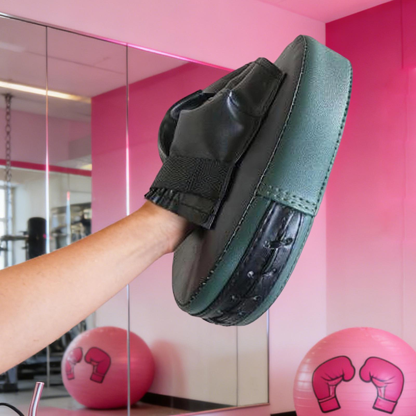 Boxing Pads Mitts PU Leather E - đánh giá và giá Home Gym Daily Routine