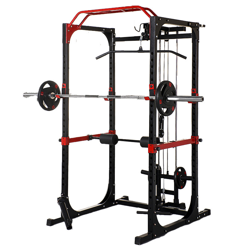 Comercial Power Cage Squat Rac - đánh giá và giá Home Gym Pull Up Bar