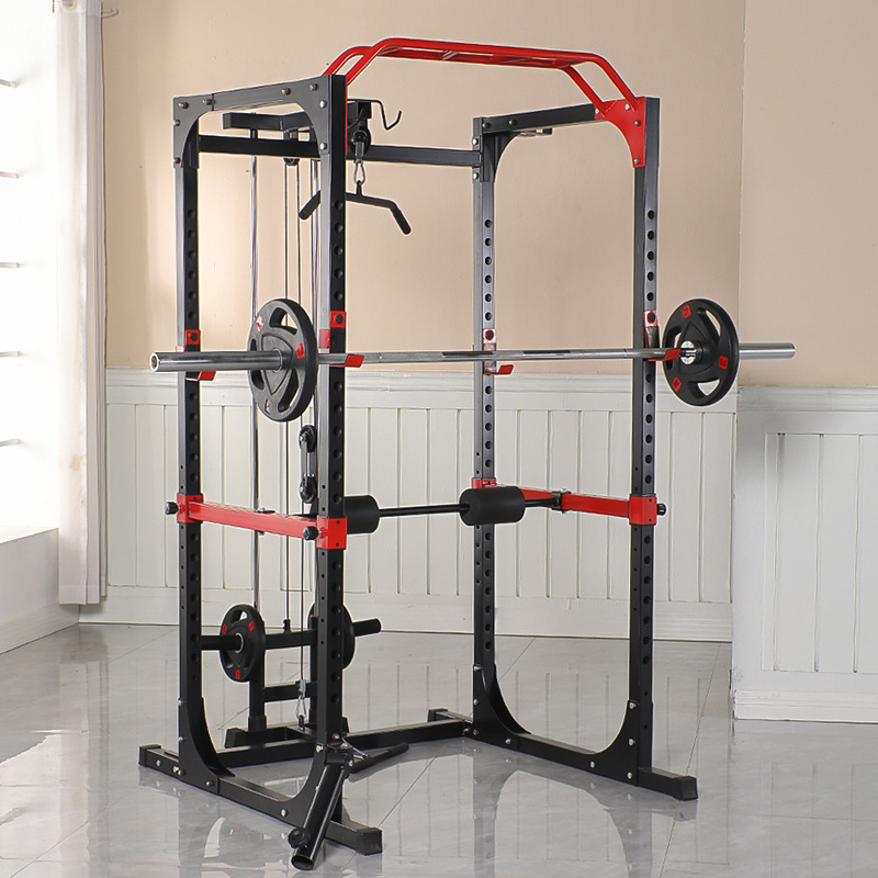 Comercial Power Cage Squat Rac - đánh giá và giá Home Gym Pull Up Bar