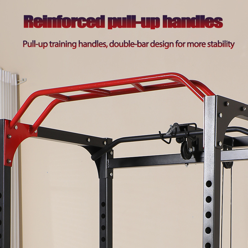 Comercial Power Cage Squat Rac - đánh giá và giá Home Gym Pull Up Bar