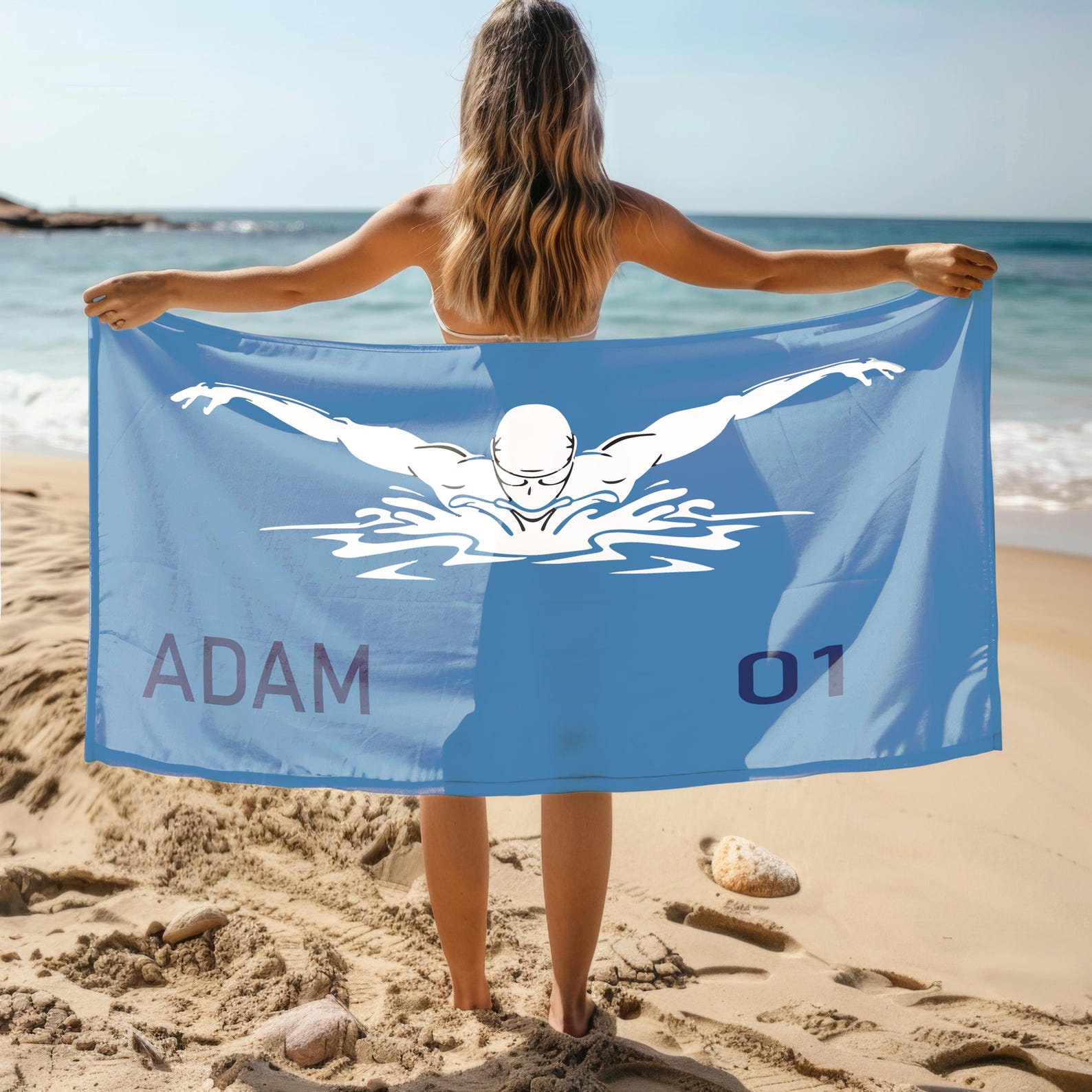 Swim Team Summer Beach Towel G - đánh giá và giá Sauna Home Gym