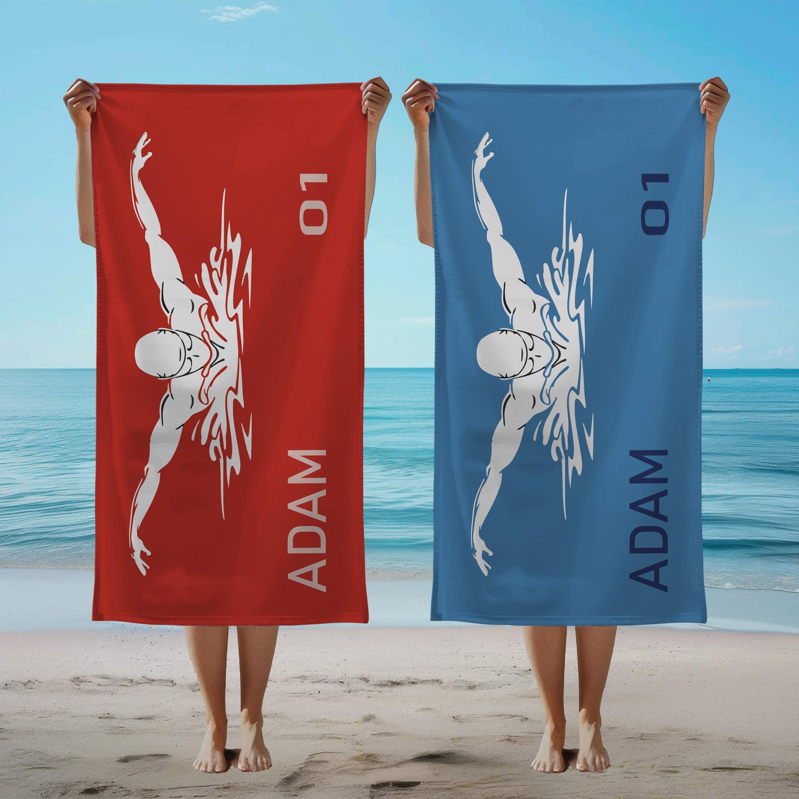 Swim Team Summer Beach Towel G - đánh giá và giá Sauna Home Gym