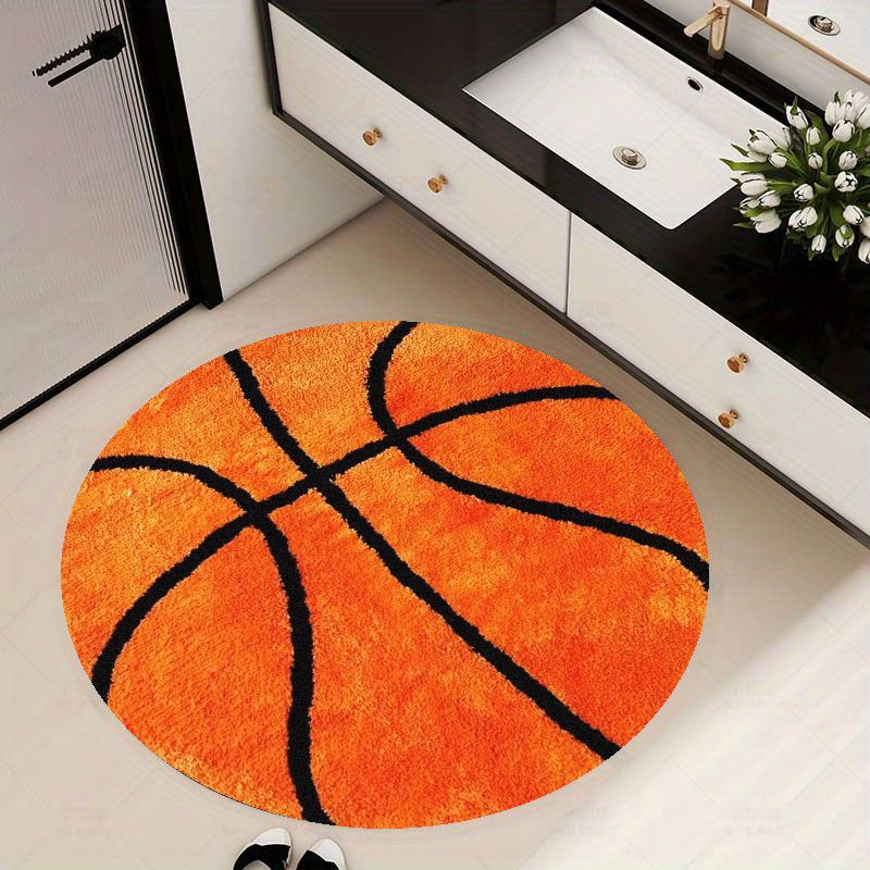 Basketball Pattern Round Rug F - đánh giá và giá Home Gym Mma