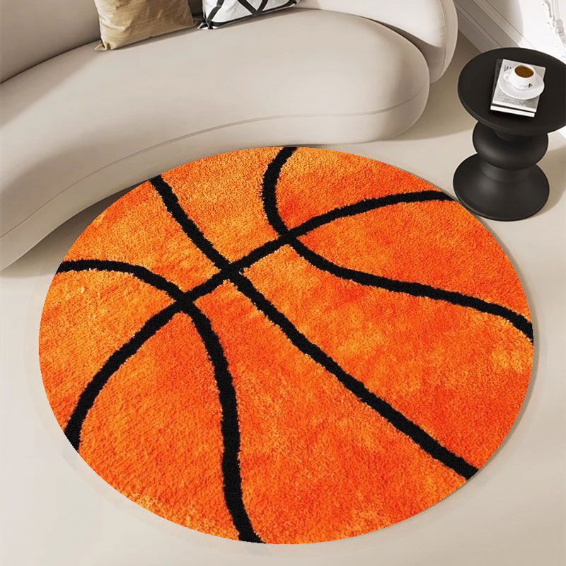 Basketball Pattern Round Rug F - đánh giá và giá Home Gym Mma