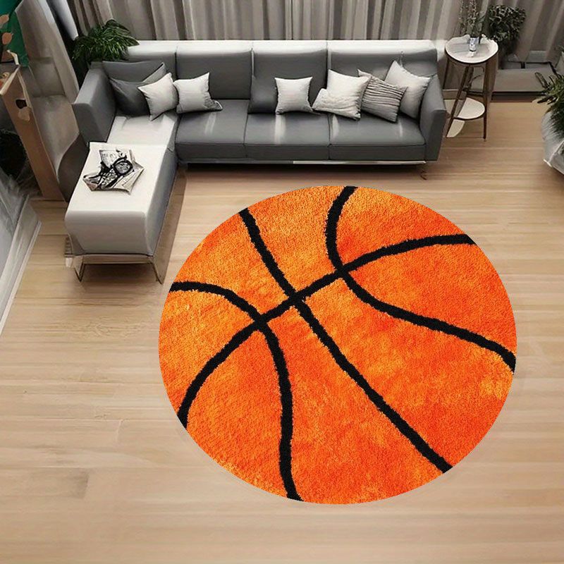 Basketball Pattern Round Rug F - đánh giá và giá Home Gym Mma