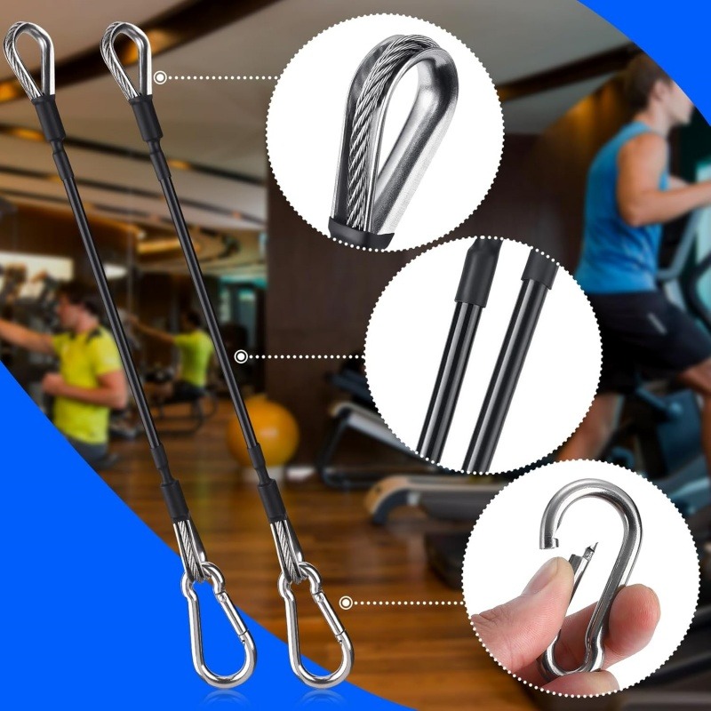 1/2Pcs 25cm Gym Cable Extensio - đánh giá và giá Home Gym Mma