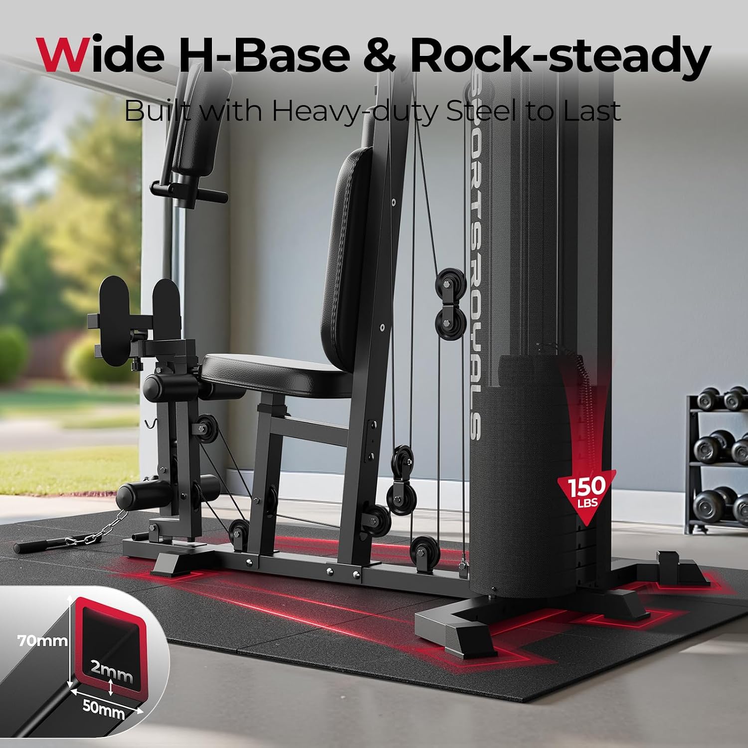 Home Gym, Multifunctional Work - đánh giá và giá Home Gym Leg Press