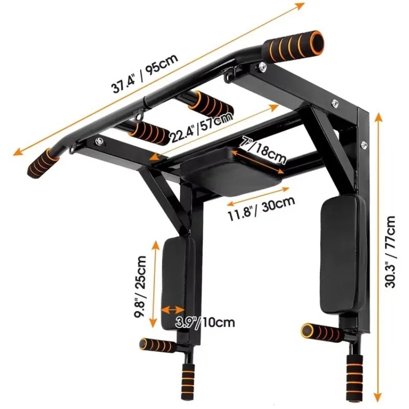 Wall-Mounted Pull-Up Bar for I - đánh giá và giá Home Gym Pull Up Bar