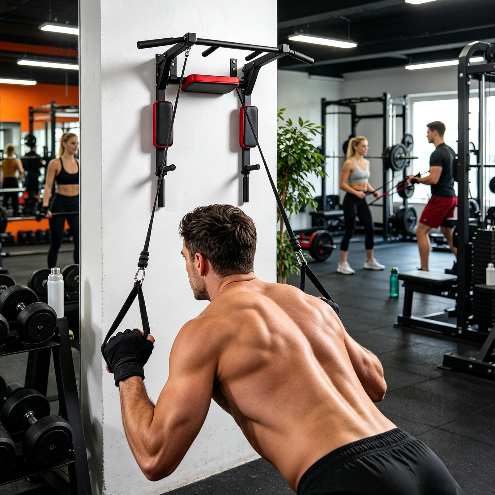Wall-Mounted Pull-up Bar Fitne - đánh giá và giá Home Gym Pull Up Bar